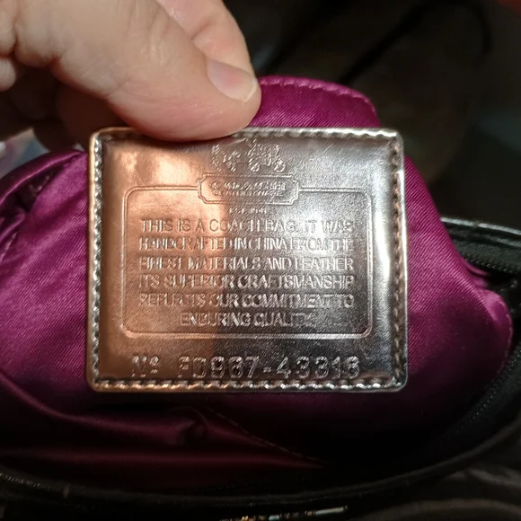 Coach Madison Op Art Crossbody